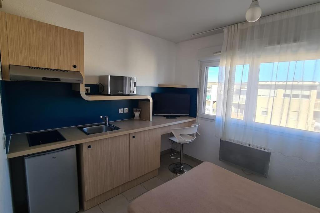 310 Studio Cosy Perpignan Pte Espagne Esterno foto